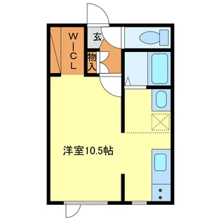 POCOA TERRACE I【2階】の間取り