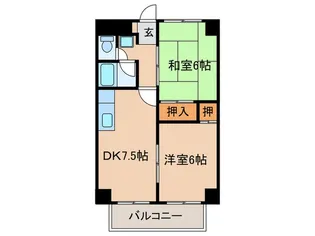 ハイライフひばりヶ丘【3階】の間取り