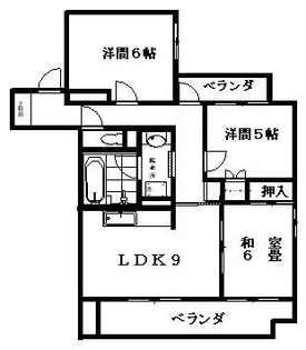 第2荒井プレイス【10階】の間取り