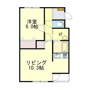 カーサ・プラシード【1階】の間取り