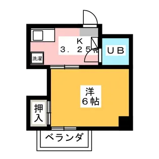滝子ロイヤルハイツ【3階】の間取り