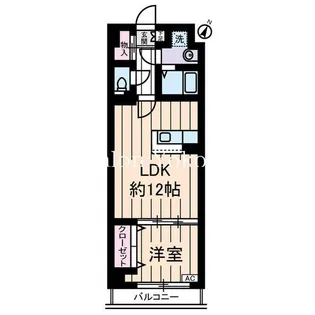 YAYOI COURT【7階】の間取り