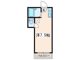 ヴィラエスポワ-ル【1階】の間取り