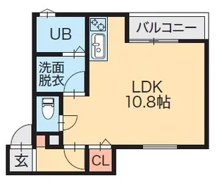 L collection営所通【2階】の間取り