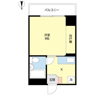 新潟不動産開発ビル【3階】の間取り