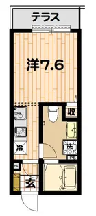 アルドゥール上永谷壱番館【1階】の間取り