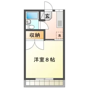 メゾン瀬上【2階】の間取り