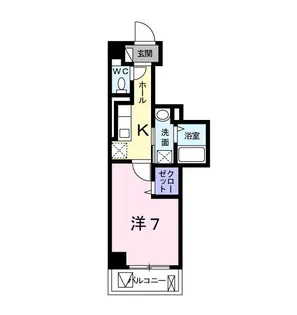 K’sコート京都【3階】の間取り
