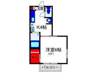 アビタシオン【2階】の間取り