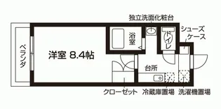 エクセレンス・龍安寺【3階】の間取り