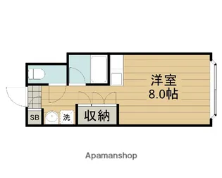 Mハイツ津の辺【2階】の間取り