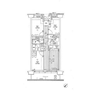 ガーデナヴィルマグノリア市川妙典【3階】の間取り
