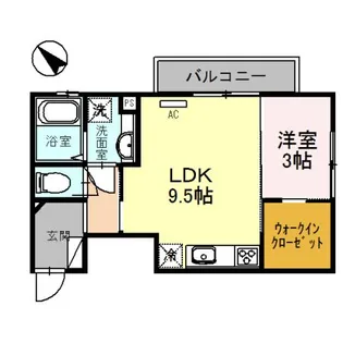 メゾンASAHI【3階】の間取り