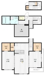 ファミリア【2階】の間取り