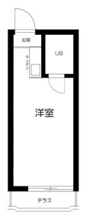 メゾン・ド・パピヨン【1階】の間取り