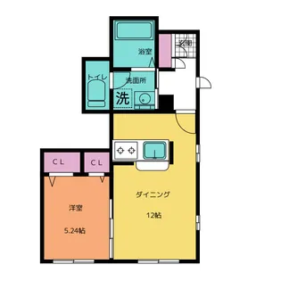 Reveur【1階】の間取り