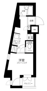 マーベラス鶯谷【3階】の間取り