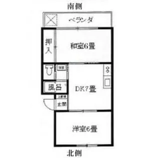 ベル・エポック【2階】の間取り