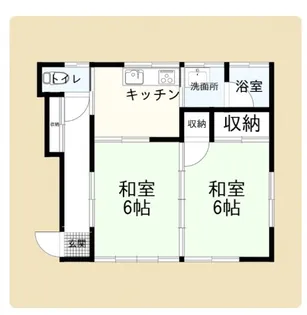 THE NORTH【2階】の間取り