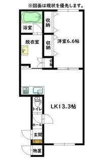 ボランチ 2-2【1階】の間取り