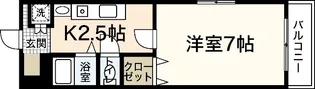 リベルタ可愛【4階】の間取り