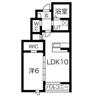 ロシエール【1階】の間取り