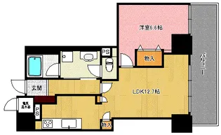 ラピタス31西宮【2階】の間取り