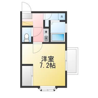 メープル国立I【1階】の間取り