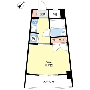 ユーセンス【3階】の間取り