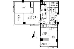 熱海プラザ【8階】の間取り