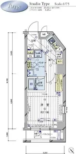 メインステージ奥沢【3階】の間取り