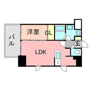 サヴォイザ・セントラルガーデン【3階】の間取り