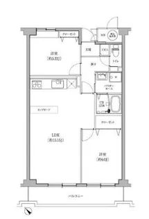 エルプレイス下総中山III【1階】の間取り