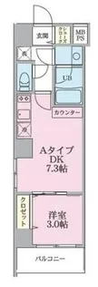 タスクヤマテ【5階】の間取り