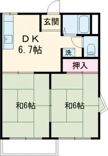 シンシアT’s D棟【1階】の間取り