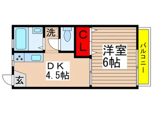 ベルアーバンハイツ【2階】の間取り