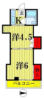 共和マンション【3階】の間取り
