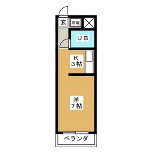 佳千ビル【2階】の間取り