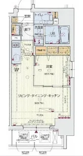 レオンコンフォート北浜【5階】の間取り