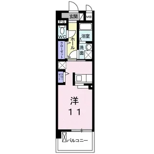グランセピア【3階】の間取り