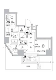 セジョリ東陽町【5階】の間取り