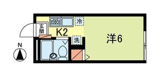 Tフラット【1階】の間取り