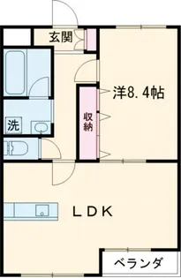 レジデンスALTAII【3階】の間取り