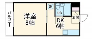 リバーハイツ今之浦I【3階】の間取り