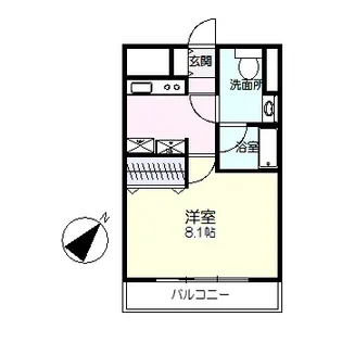 グラウィスセクンドゥム【2階】の間取り