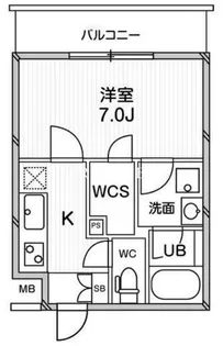 ANNEX池之端【1階】の間取り