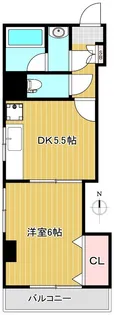 シャトレー東高円寺【5階】の間取り