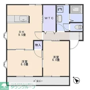 エストーリア【1階】の間取り