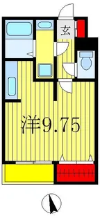 アプローズ馬橋【1階】の間取り