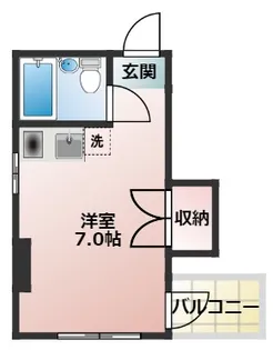アビタシオン石川【2階】の間取り